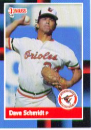 1988 Donruss Baseball Cards    371     Dave Schmidt